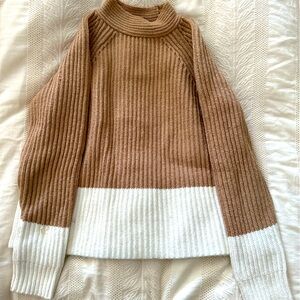 Banana republic two tone sweater
